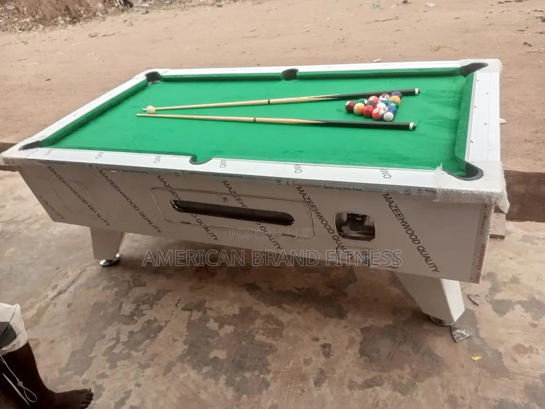 7feet British Design Marble Top Coin Operated Snooker
