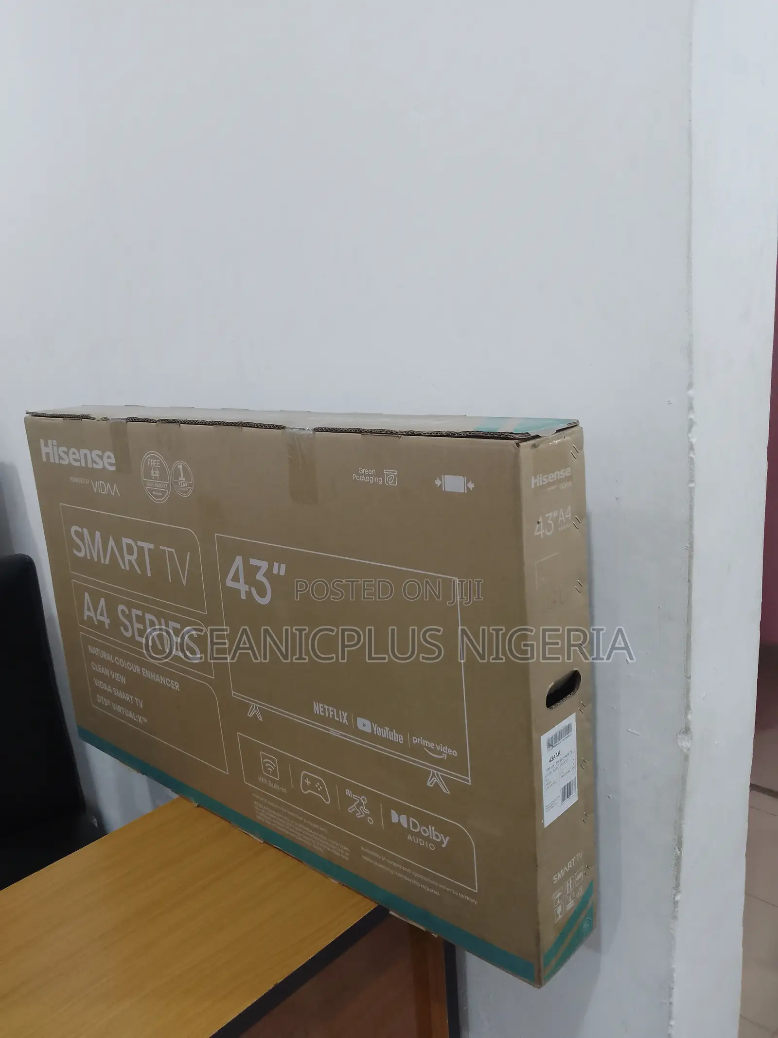 Orriginal 43inches Hisense Smart Quality Television