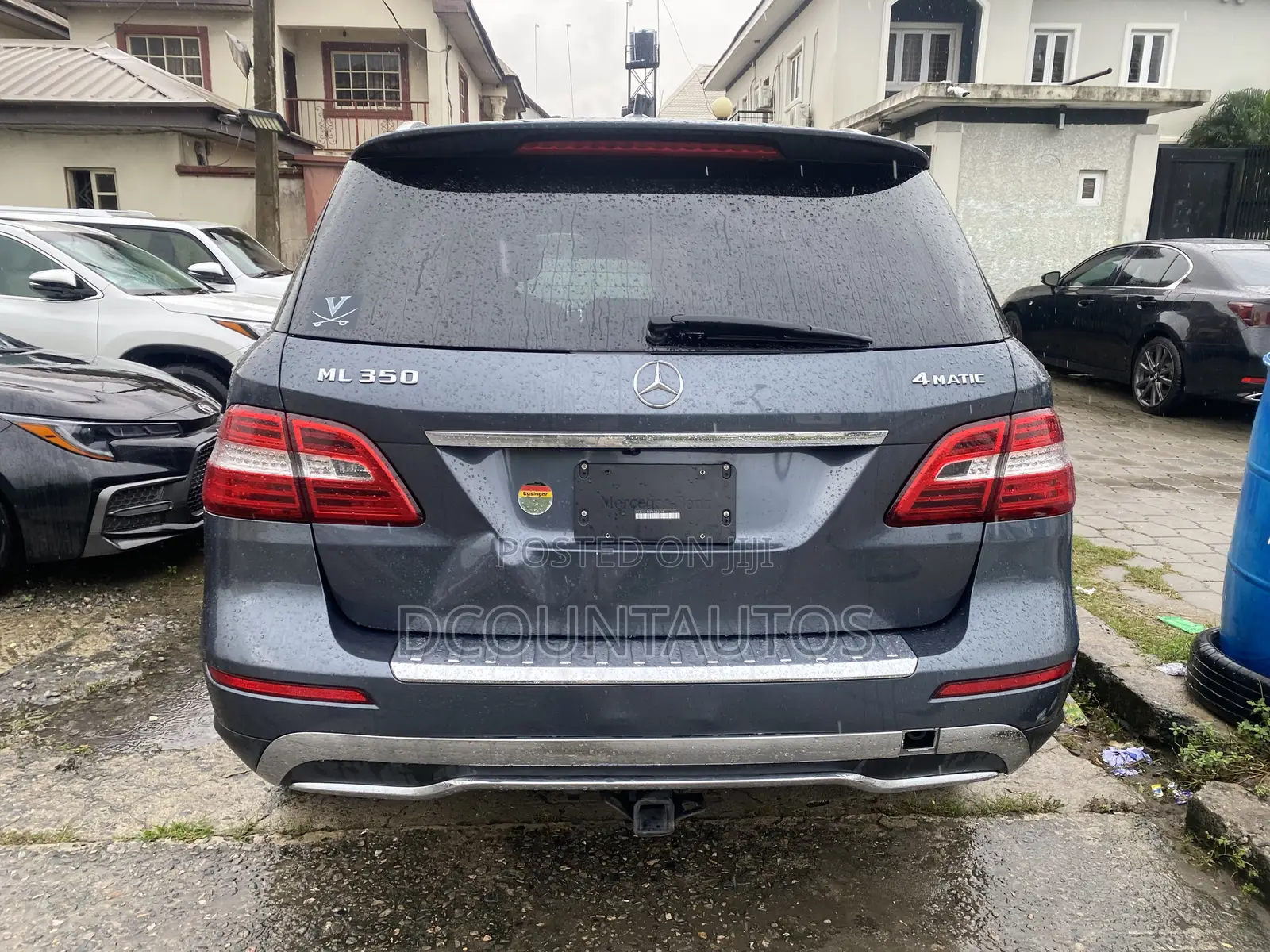 Mercedes-Benz M Class ML350 4MATIC 4dr SUV AWD (3.5L 6cyl 7A) 2015 Gray