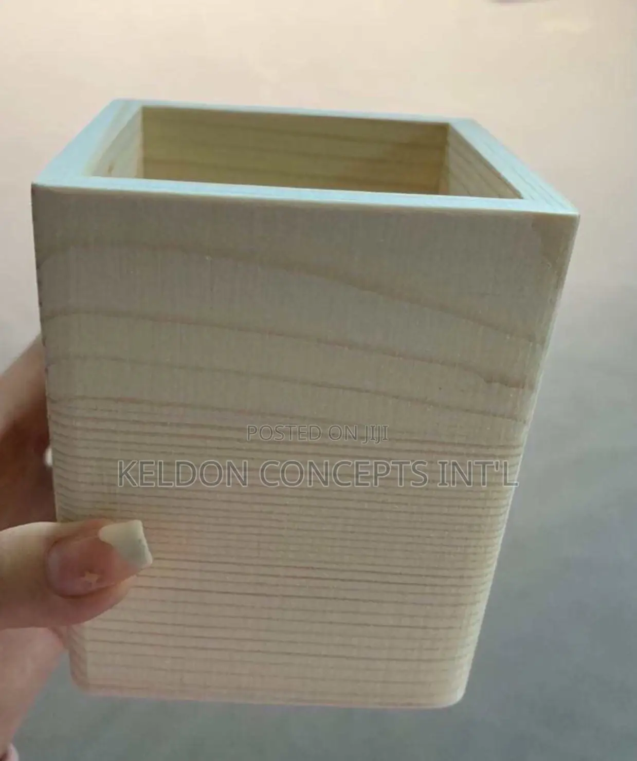 Wooden Bamboo Pen Holder Moq:100pcs