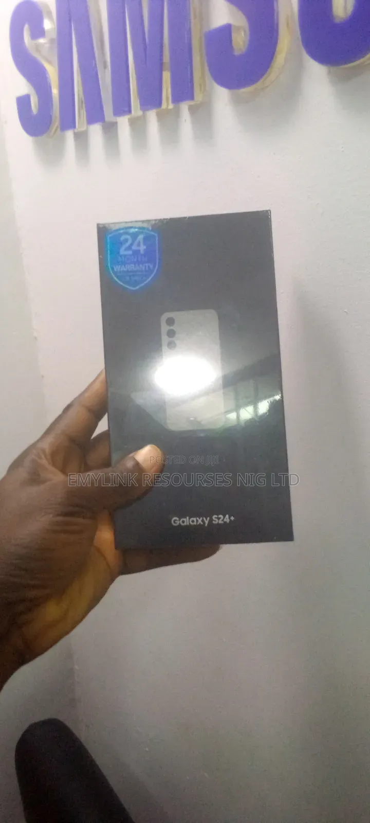 New Samsung Galaxy S24 Plus 256 GB Black