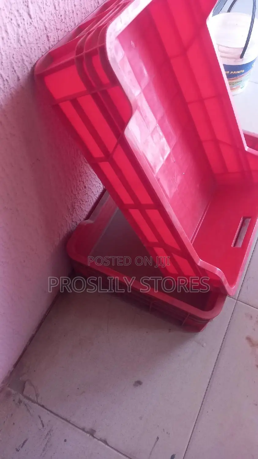 Thick Non Perforated Crates