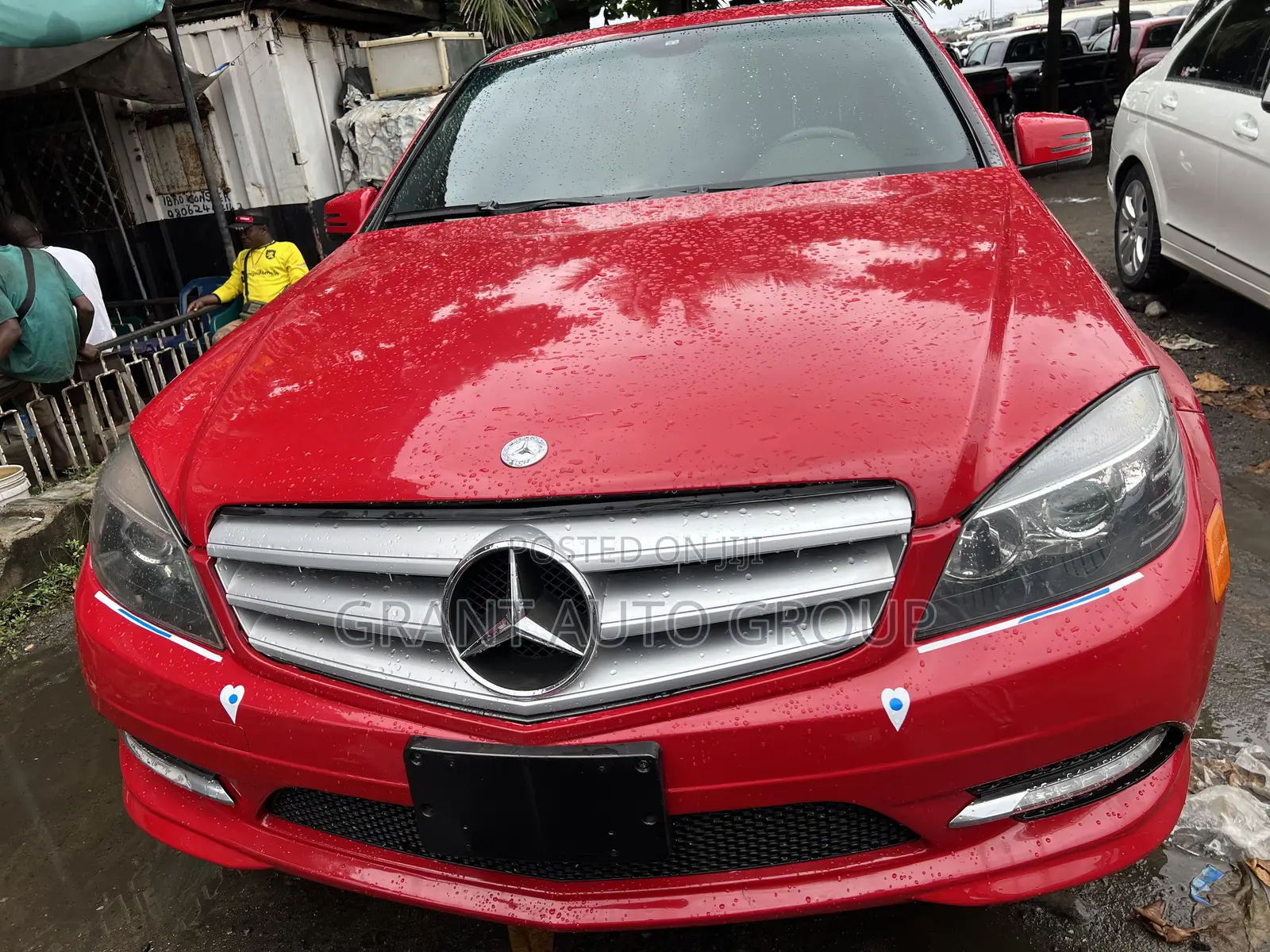 Mercedes-Benz C300 2011 Red