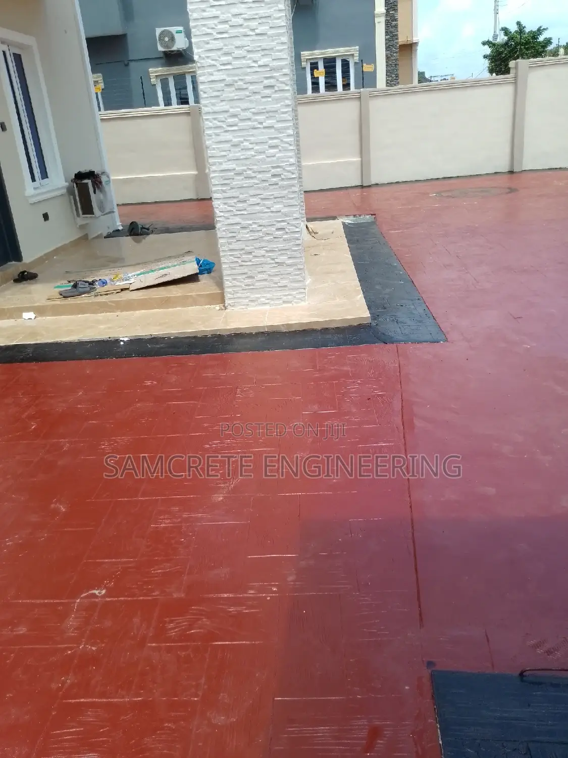 Concrete Stamp Floor