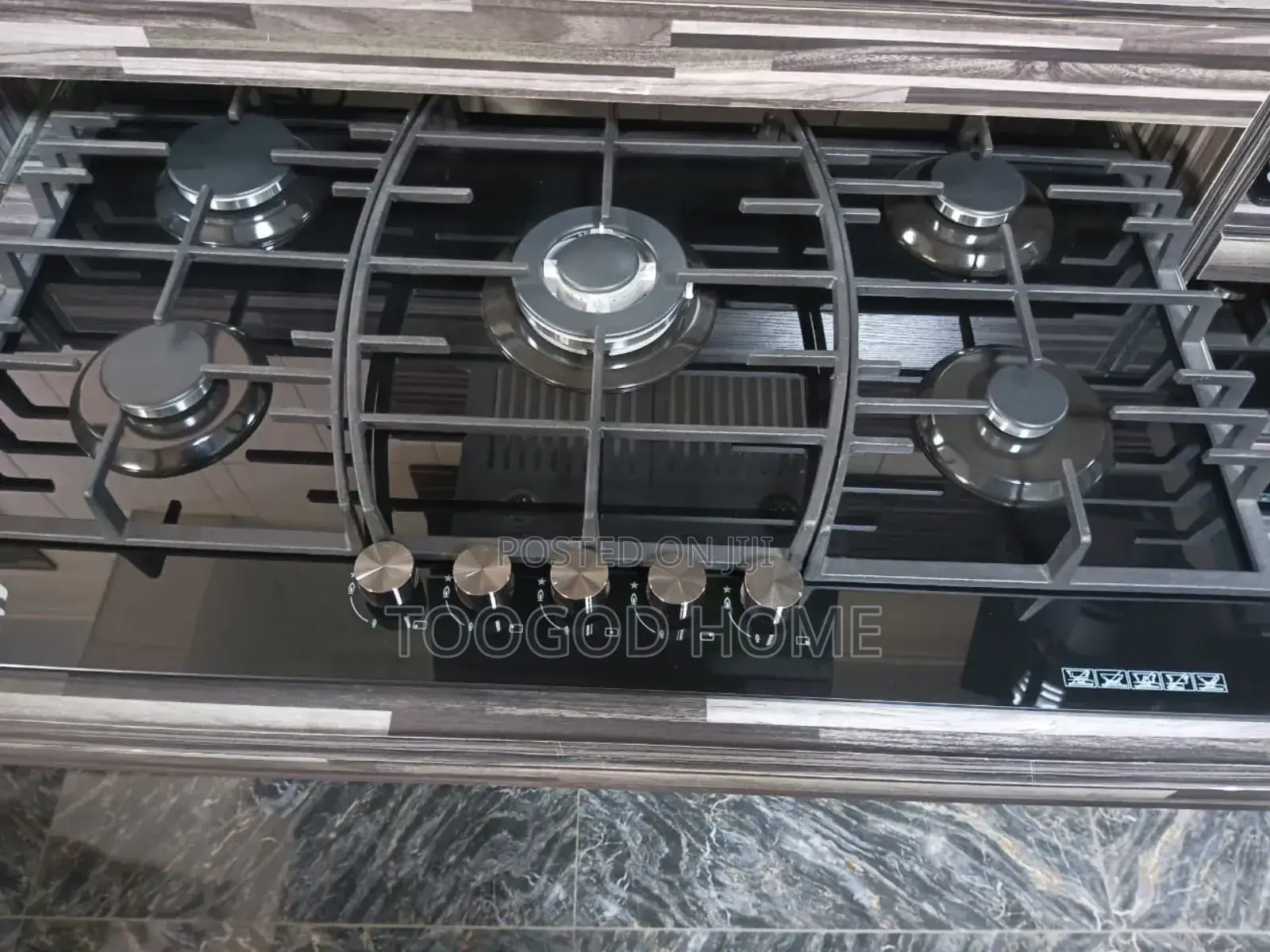 Inbuilt in Gas Cooker 5 Burner