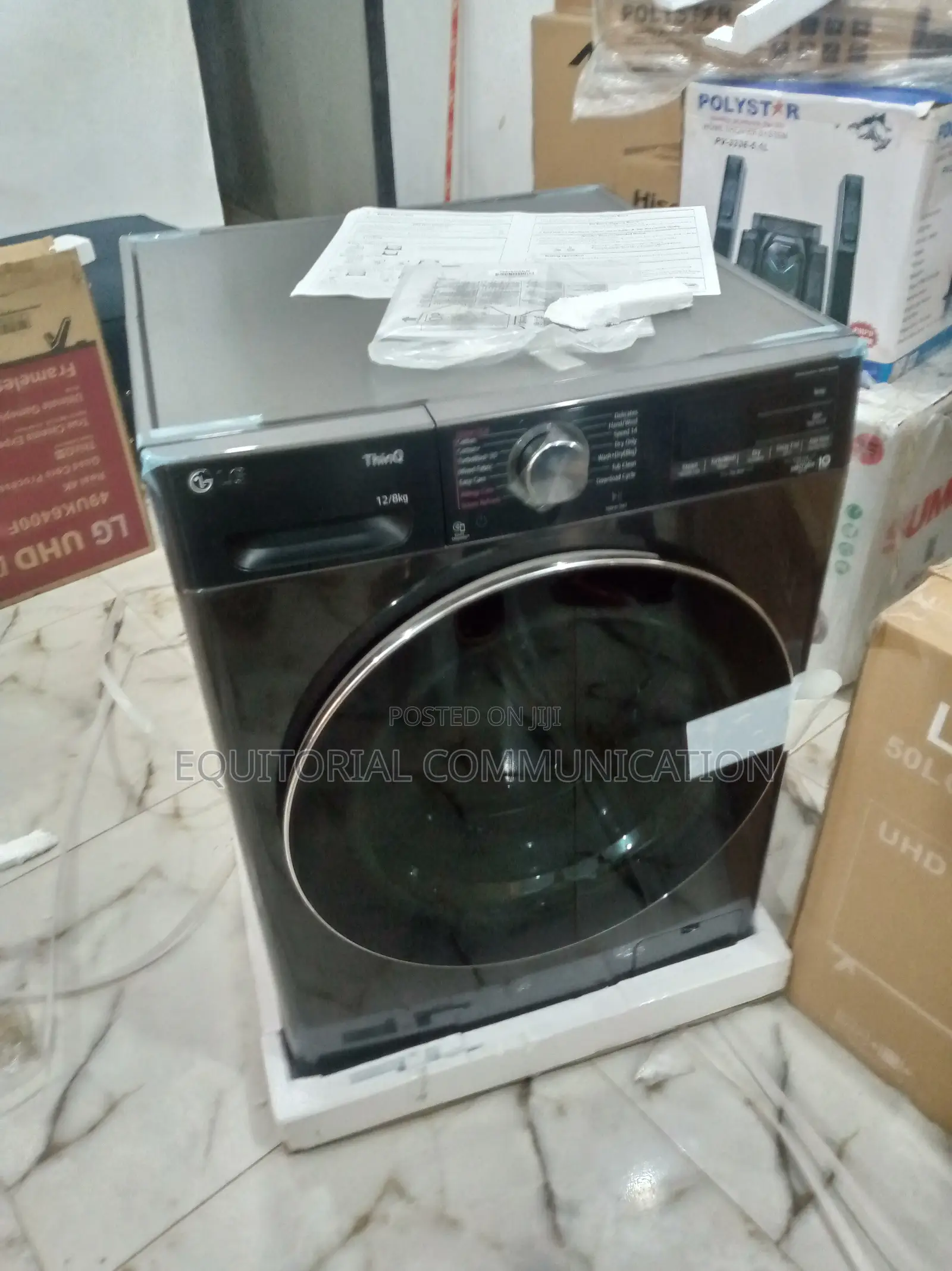 12kg Lg Wash Dry Washing Machine Automatic