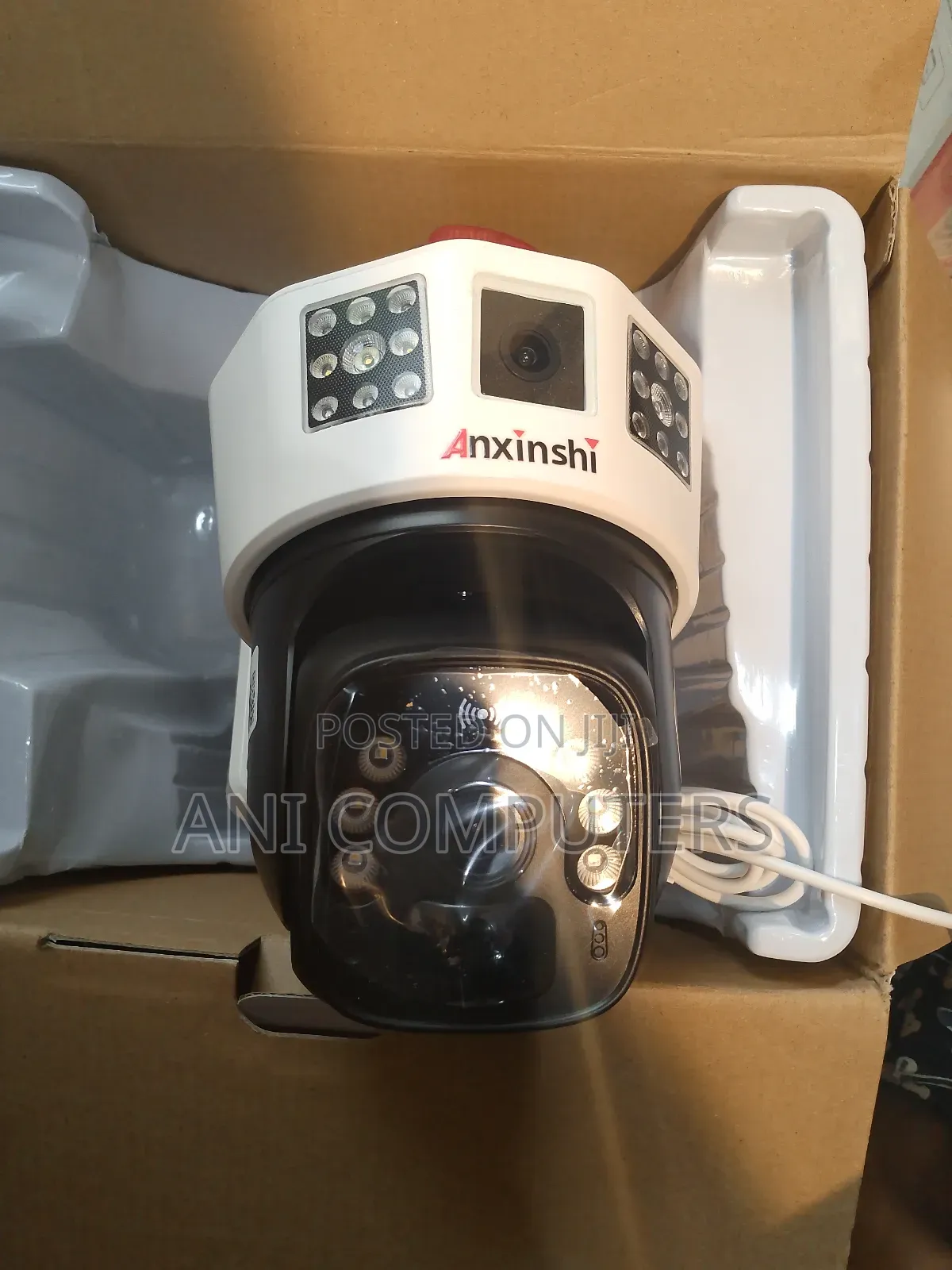 Anxinshi Triple Lens Solar PTZ Camera