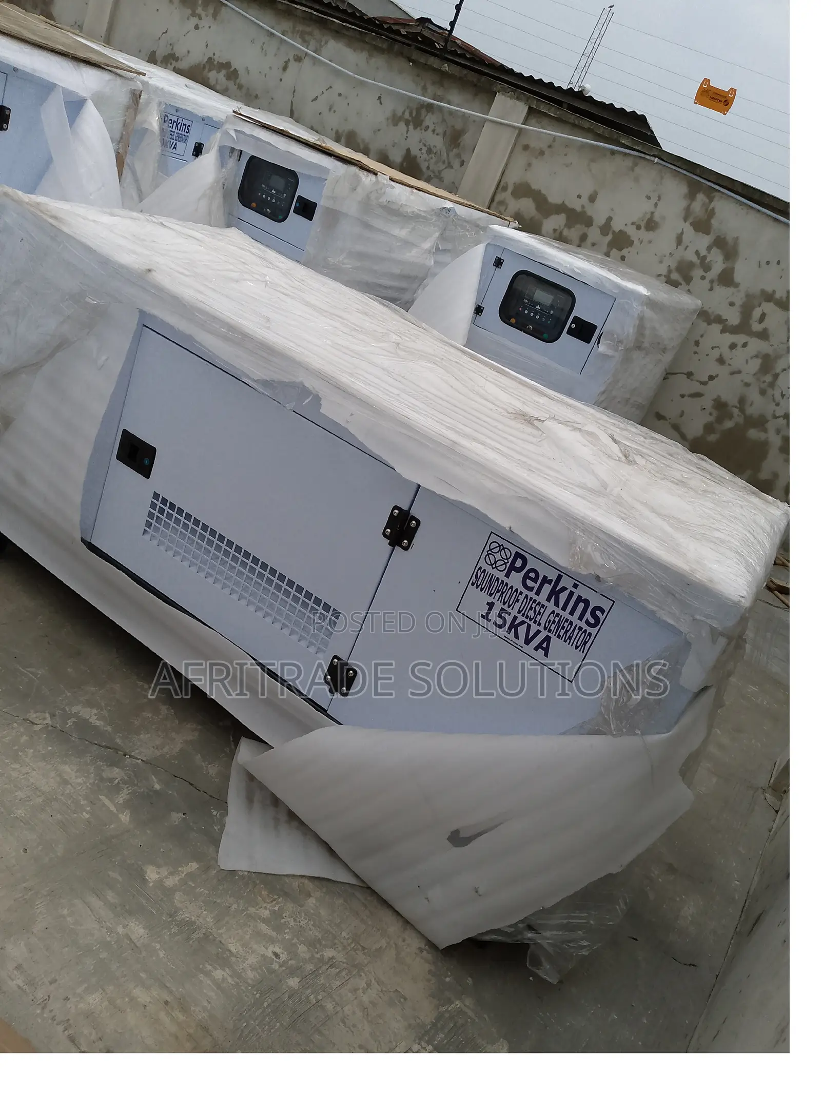 Strong 15kva Perkins Sound-Proof Generator Set