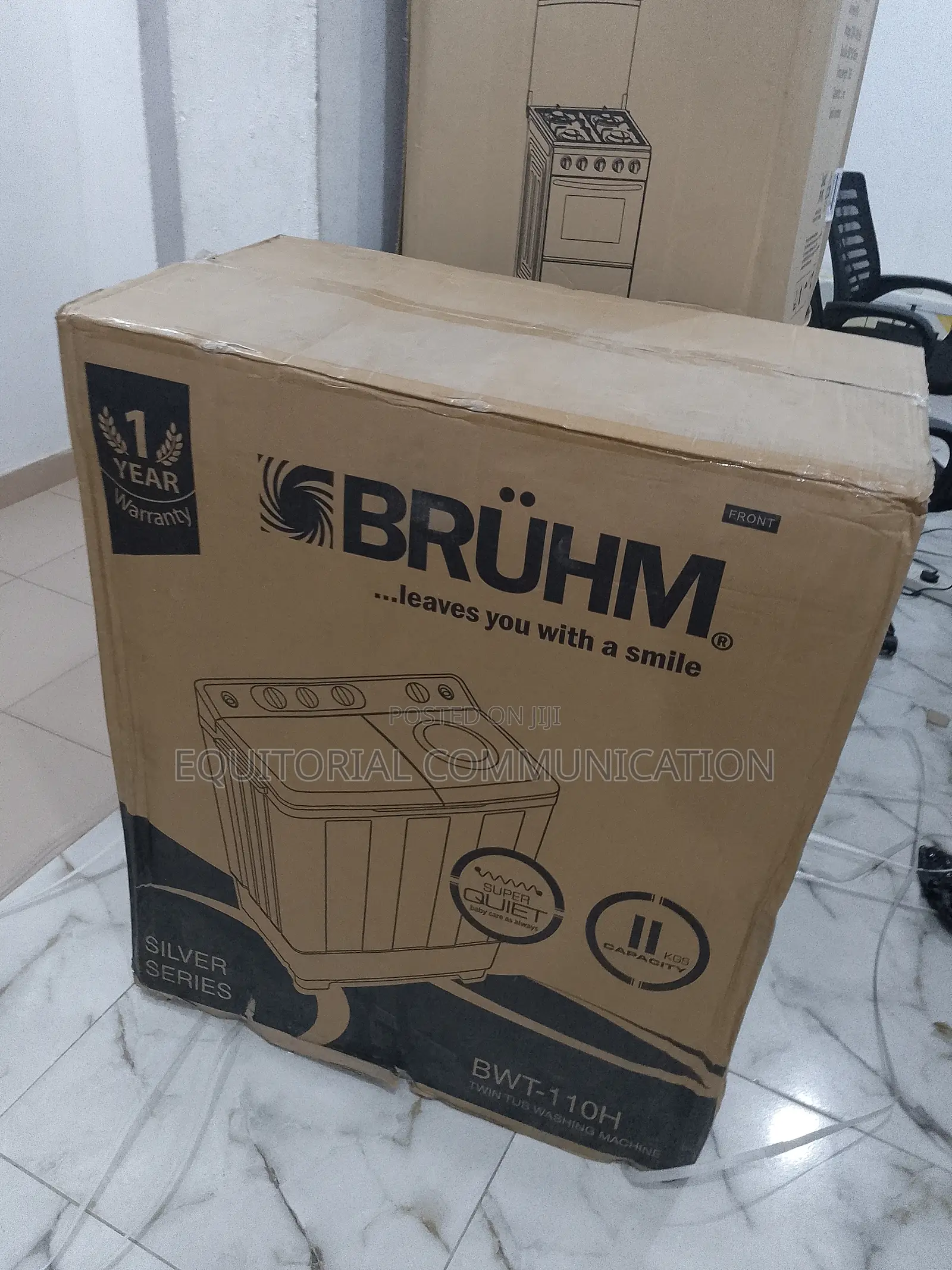 Efficient 11 Kg Twin Tub Washer - Bruhm
