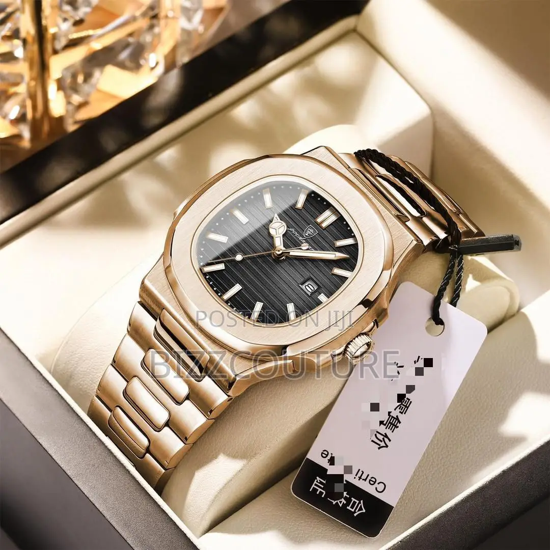 Original Poedagar Quartz Gold Chain Watch Is Available Now