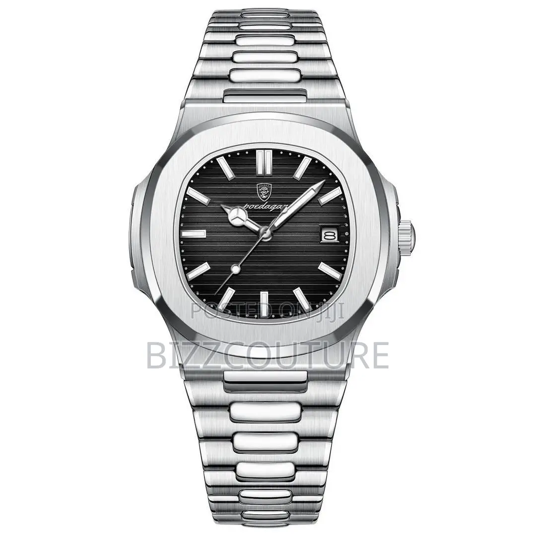 Original Poedagar Quartz Silver Chain Watch Is Available