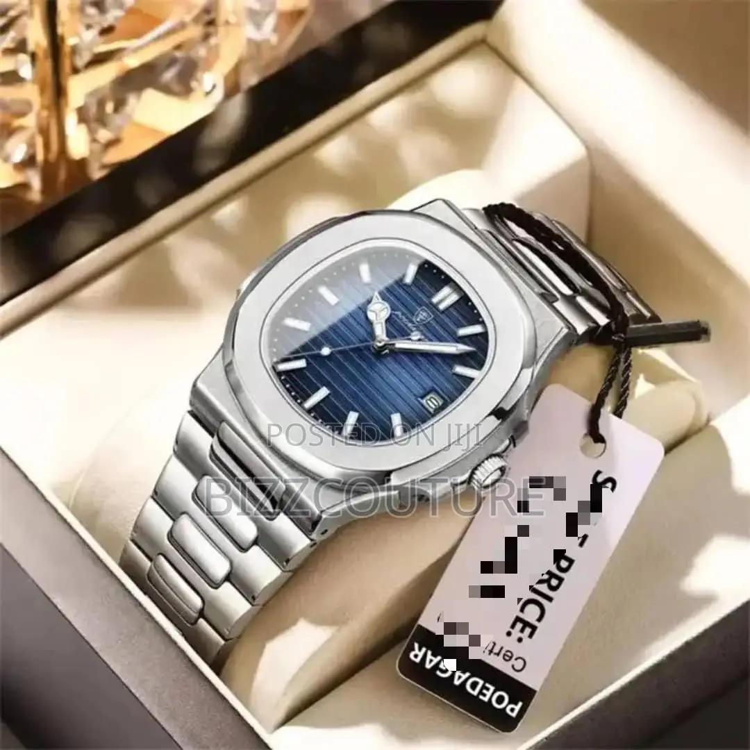 Original Poedagar Quartz Silver Chain Watch Is Available
