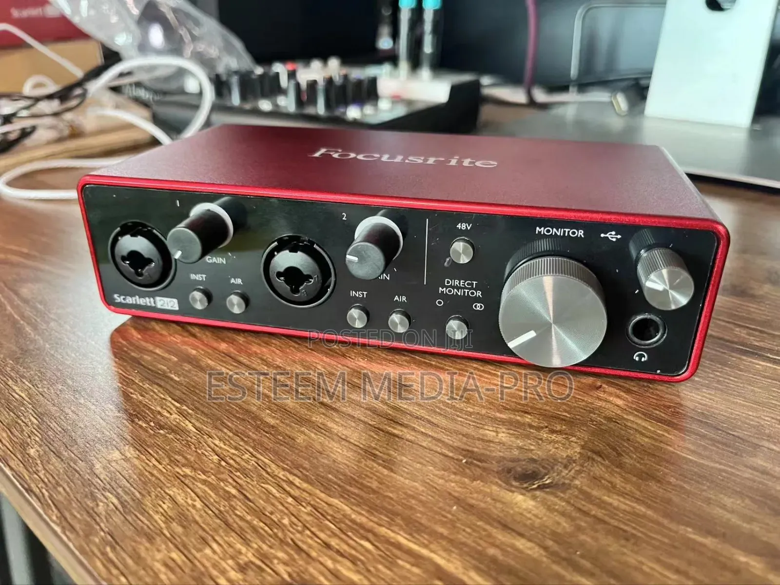 Focusrite Scarlett 2i2 3rd Gen Usb Audio Interface for Recor