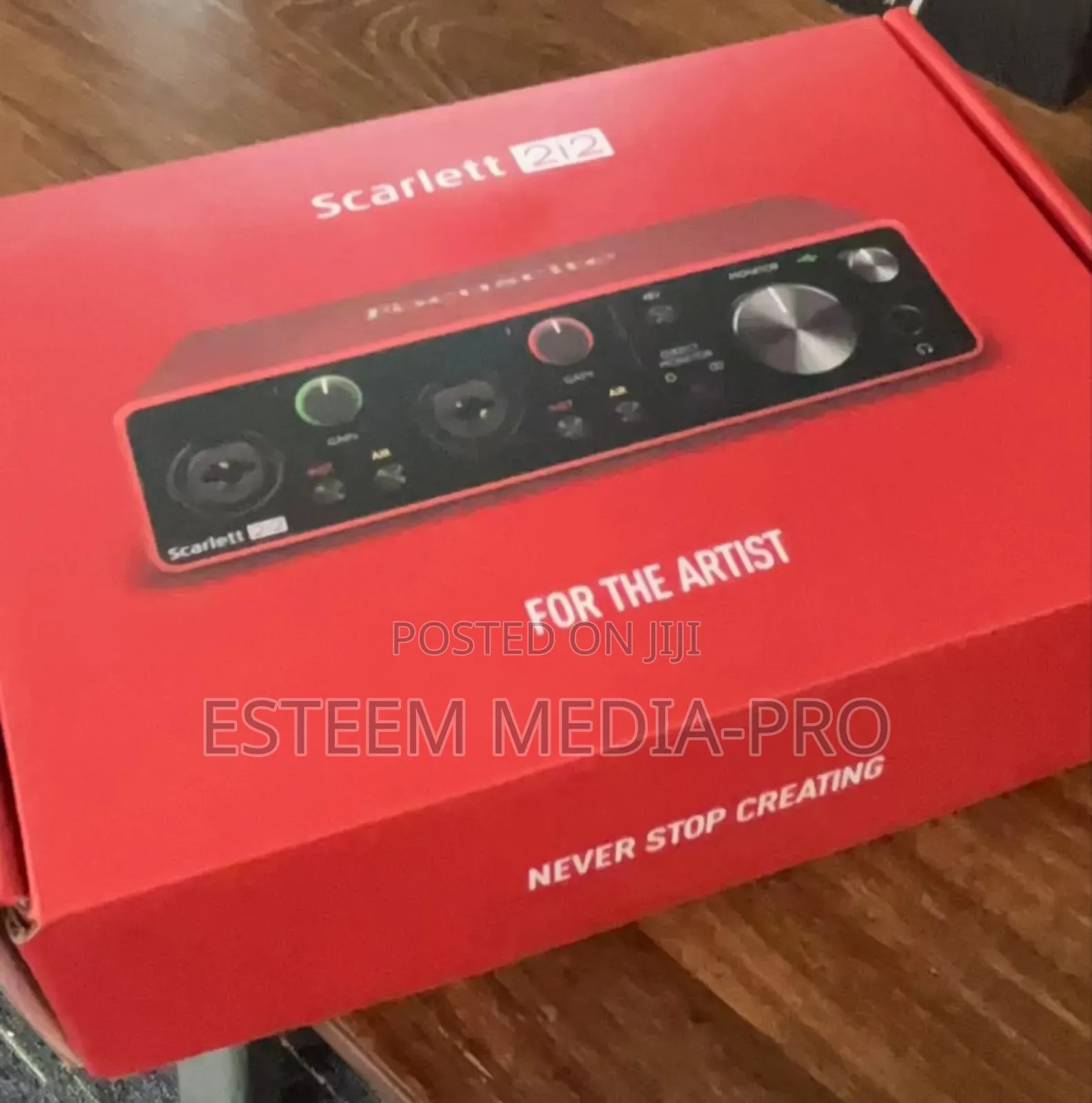 Focusrite Scarlett 2i2 3rd Gen Usb Audio Interface for Recor
