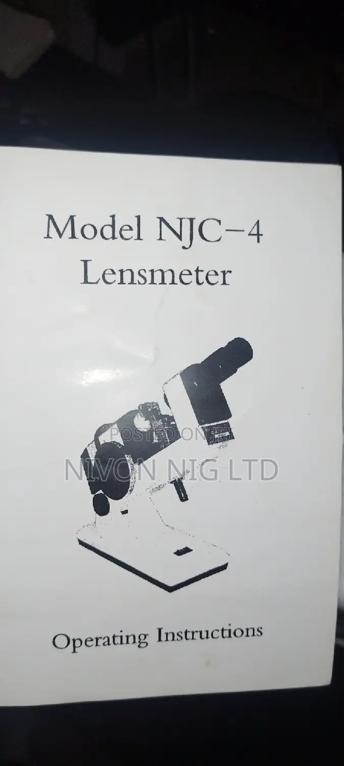 Manual Lensmeter