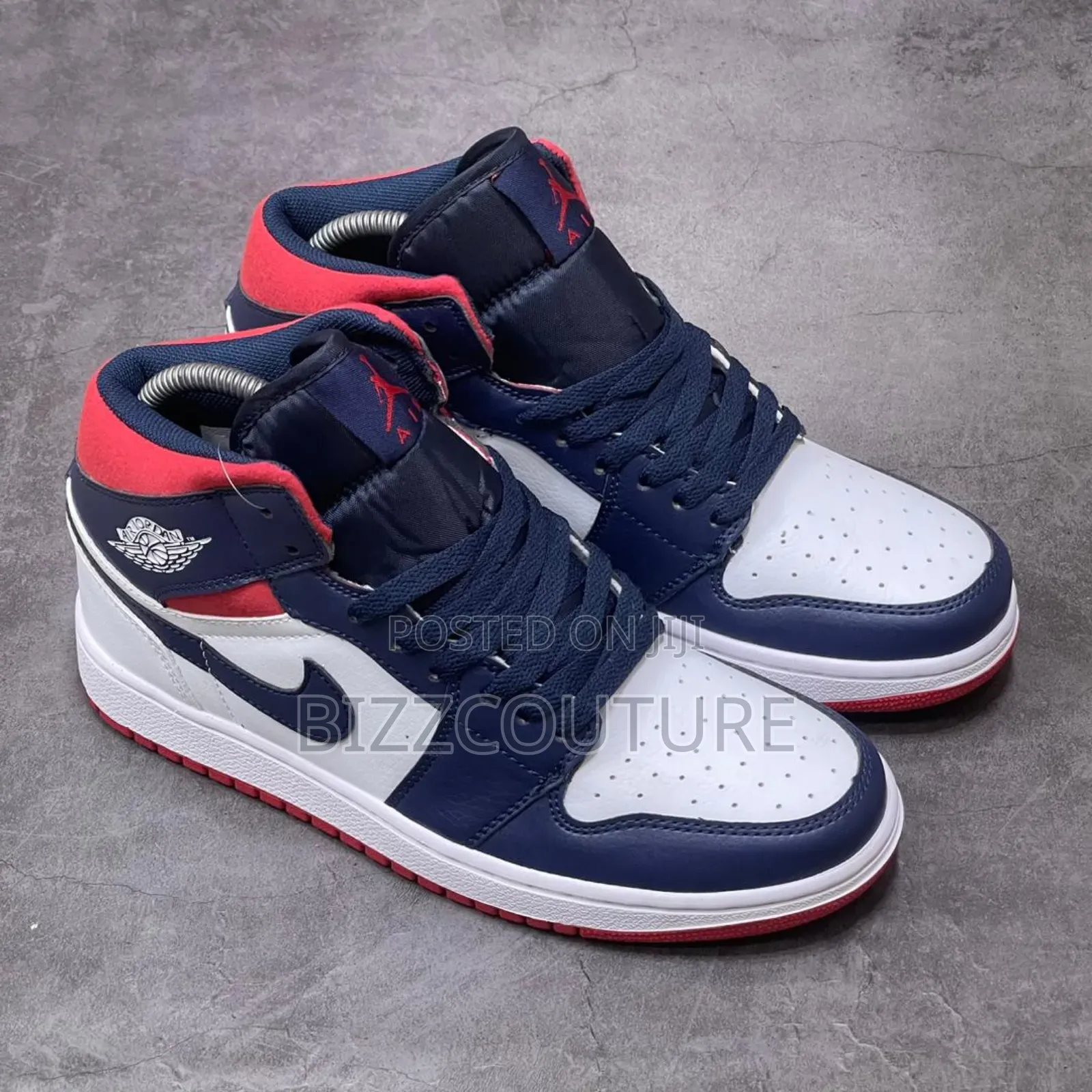 Original AIR JORDAN 1 Mid USA Sneakers Available in Store