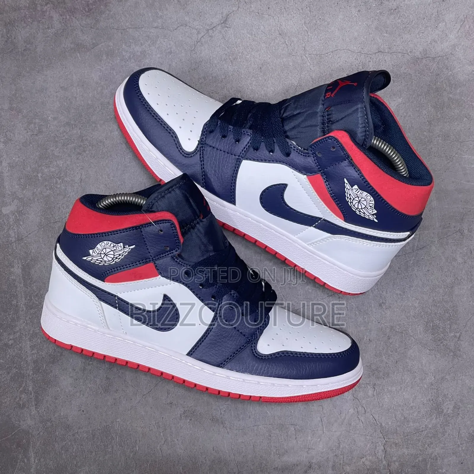 Original AIR JORDAN 1 Mid USA Sneakers Available in Store