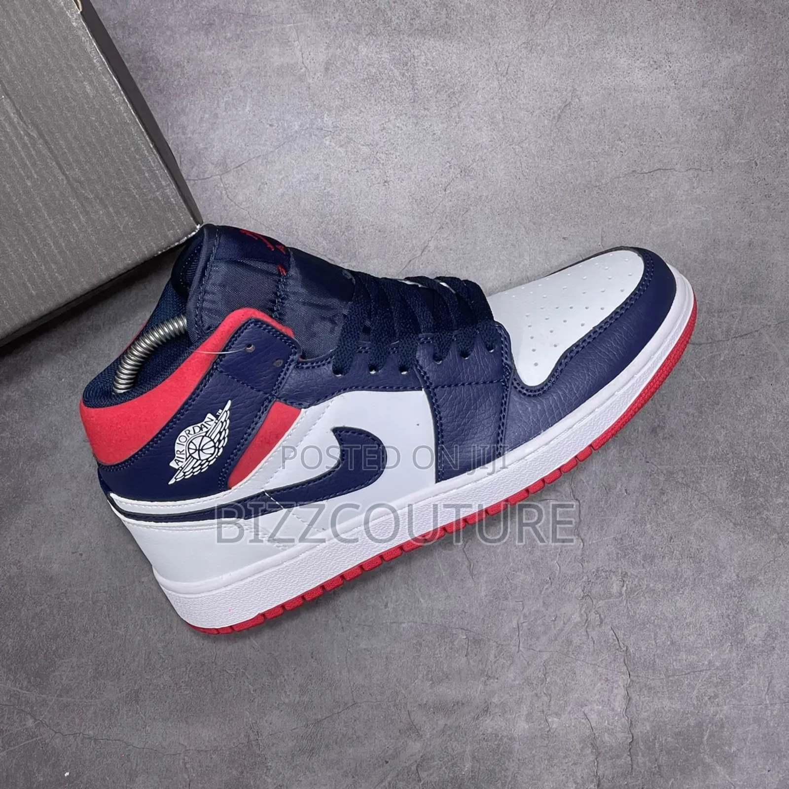 Original AIR JORDAN 1 Mid USA Sneakers Available in Store