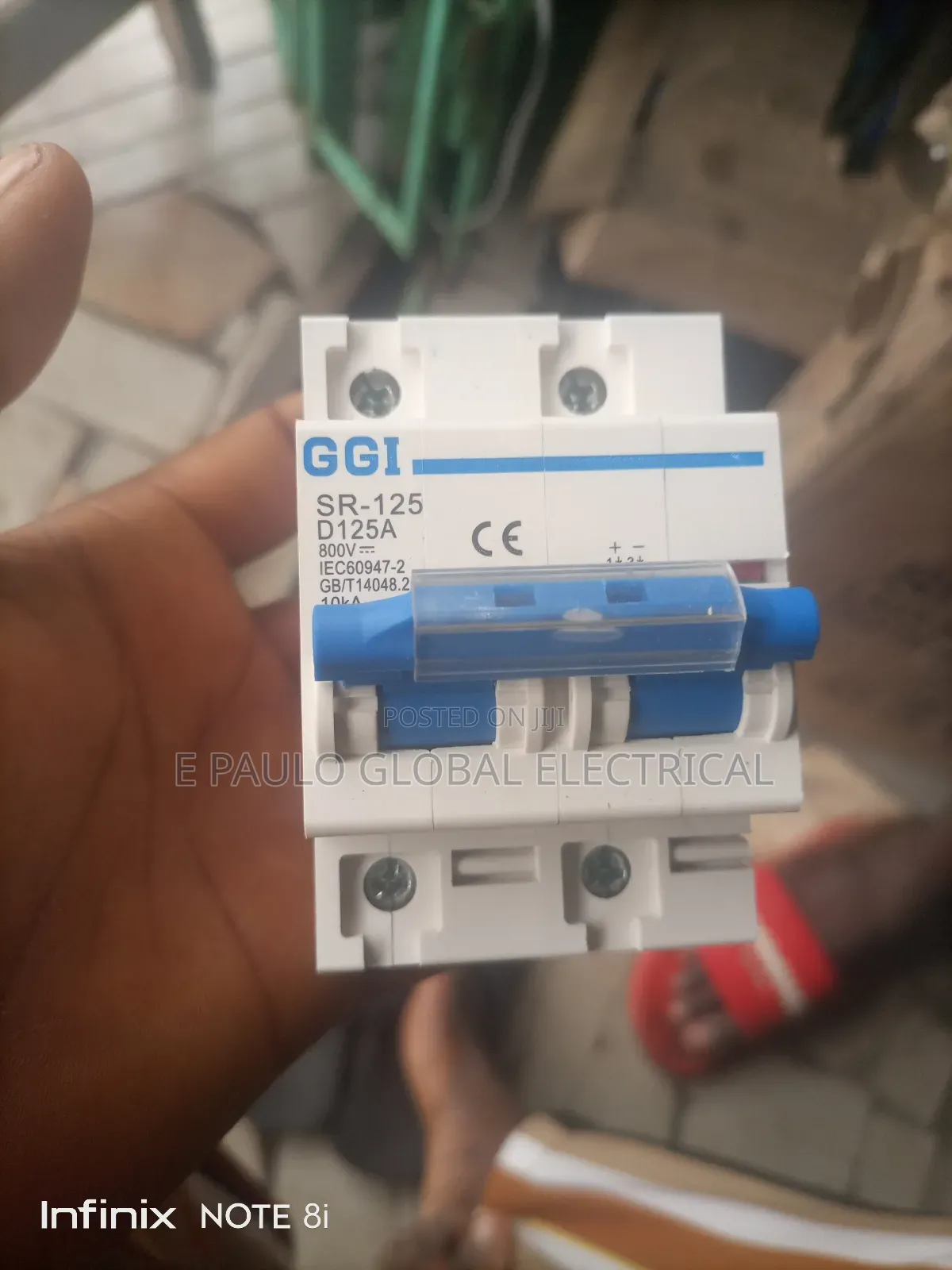 125amps 2pole DC Breaker