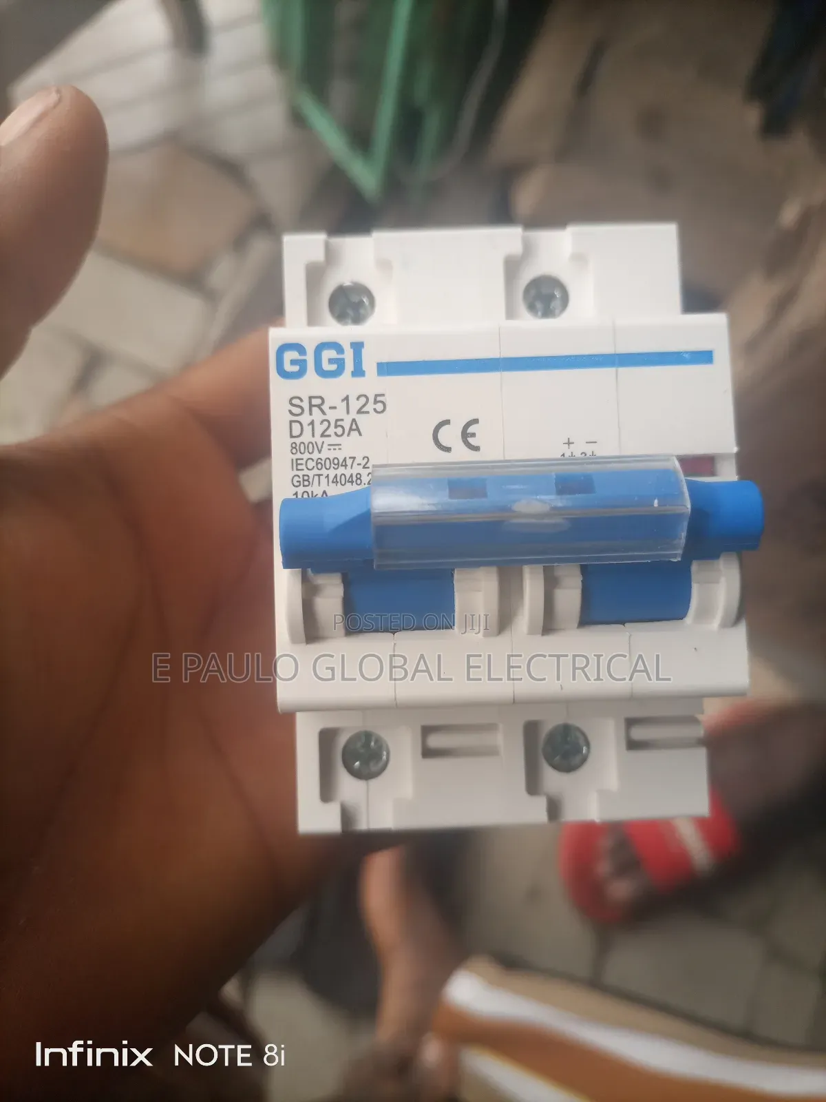 125amps 2pole DC Breaker