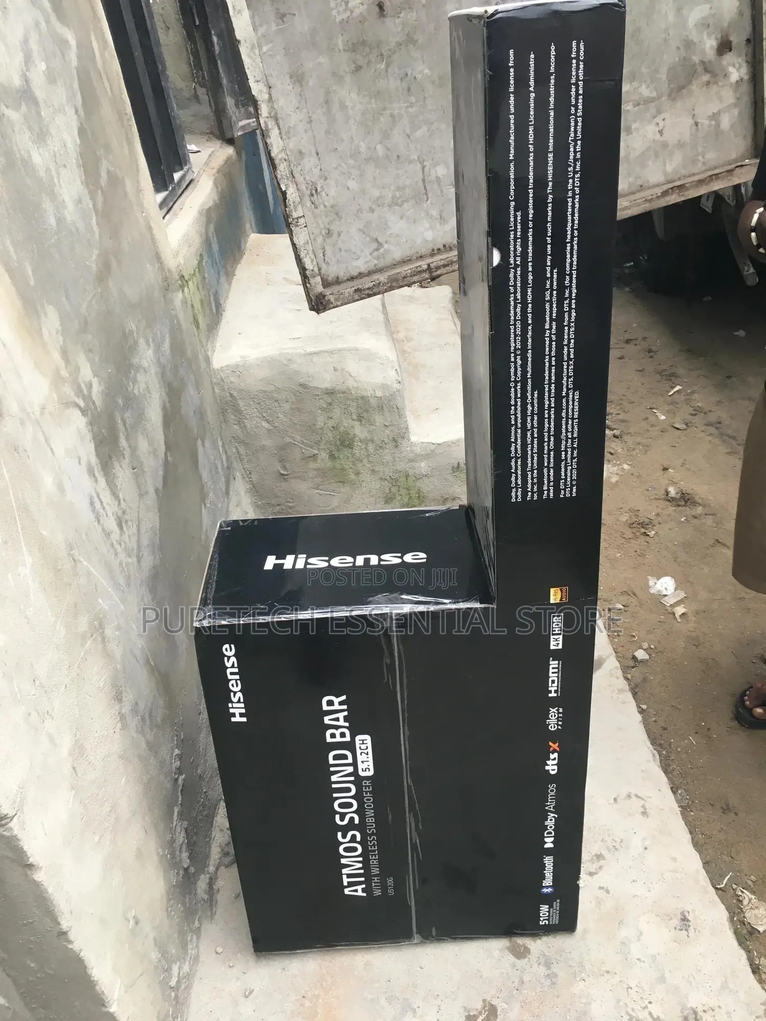 Hisense New 510watt Sound Bar Subwoofer Wireless