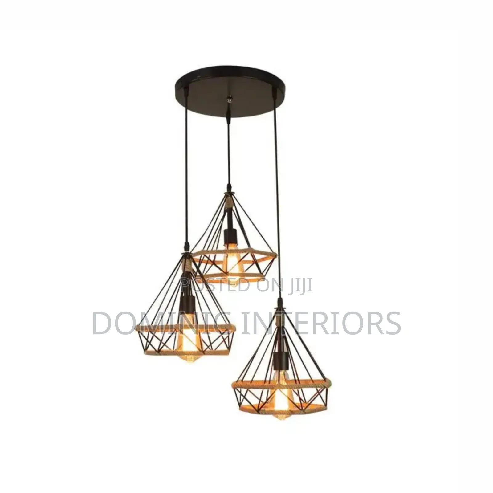 Creative Masonry Iron Chandelier