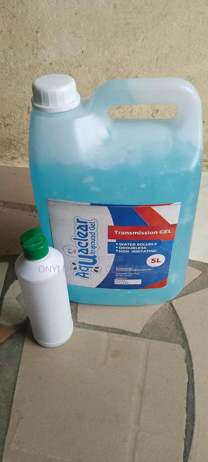 Original Aquaclear Ultrasound Gel 5 Litres