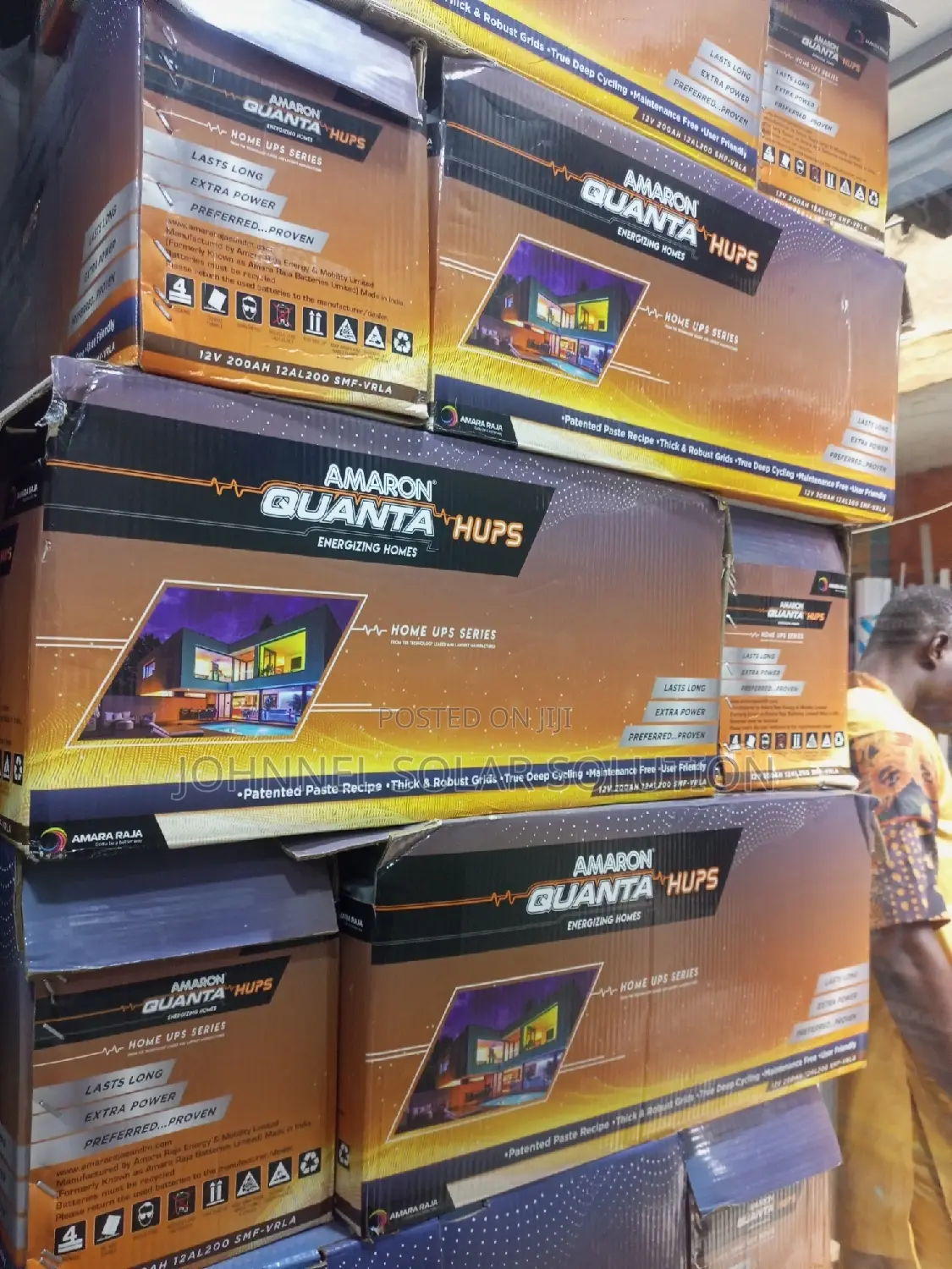 200ah 12V QUANTA Dry Cell Battery