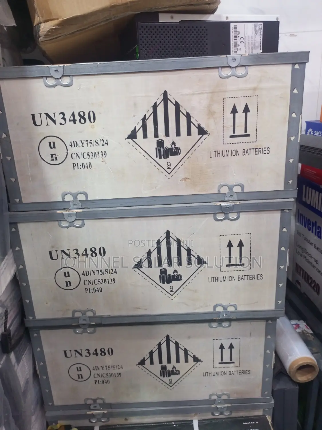 5kwh 51.2volts SMS Solar Lithium Ion Battery