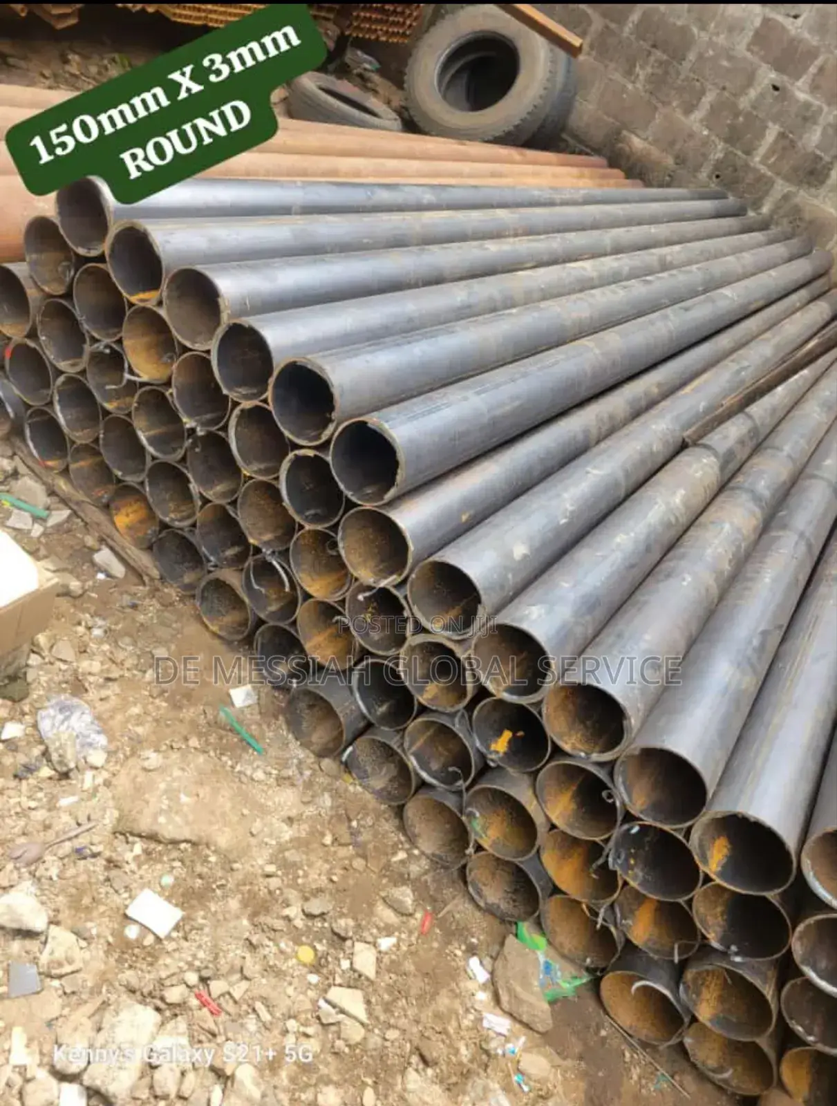 150mmby3mm Thickness Round Pipe