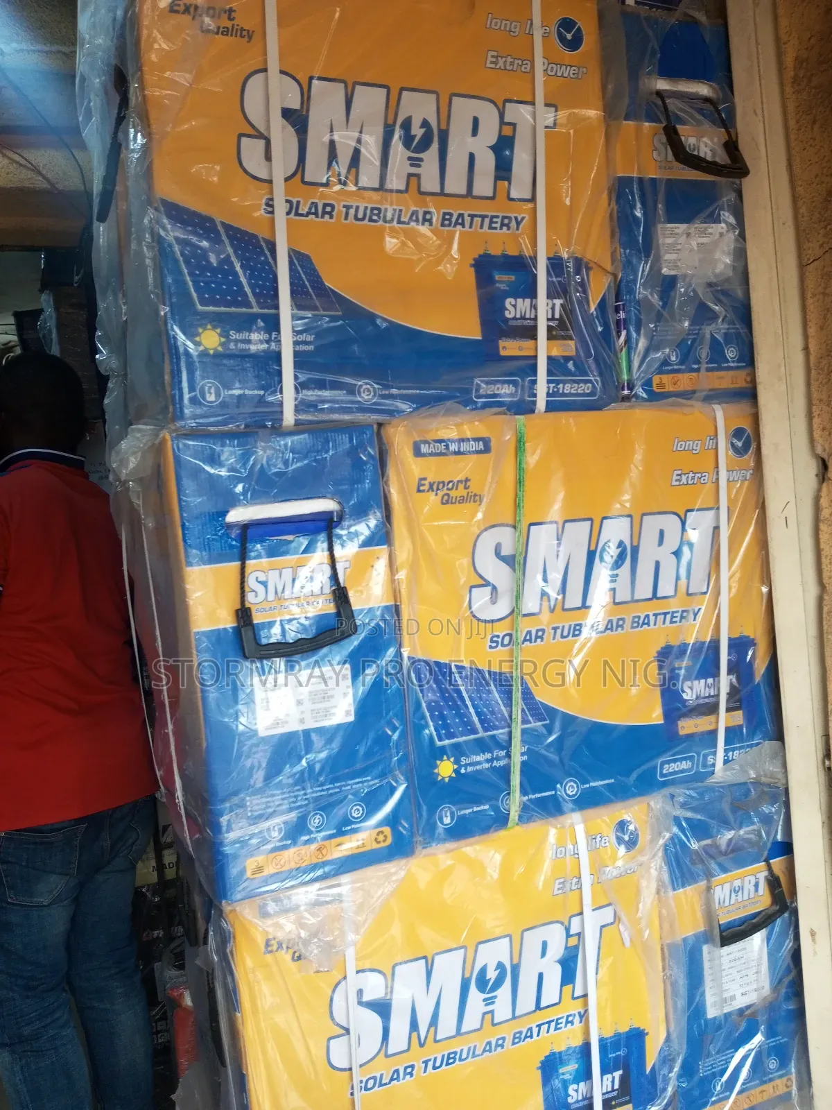 Smart Solar Tubular Batteries