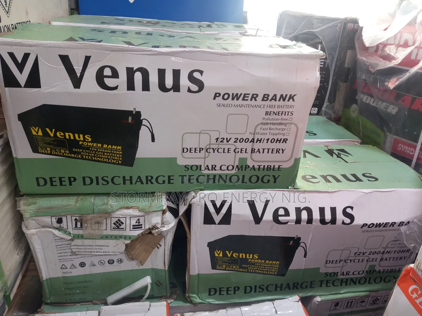 Venus Tubular Batteries