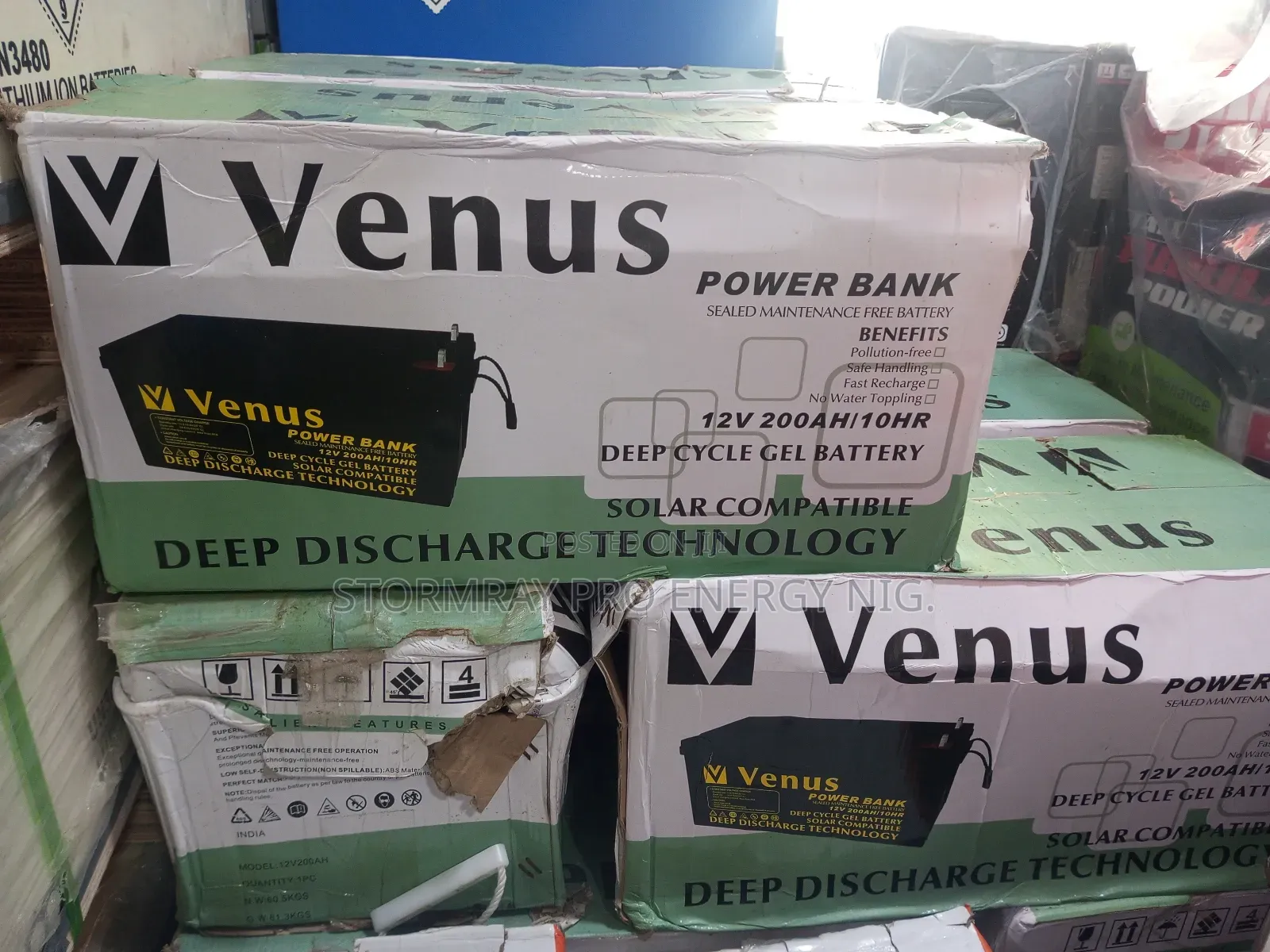 Venus Tubular Batteries