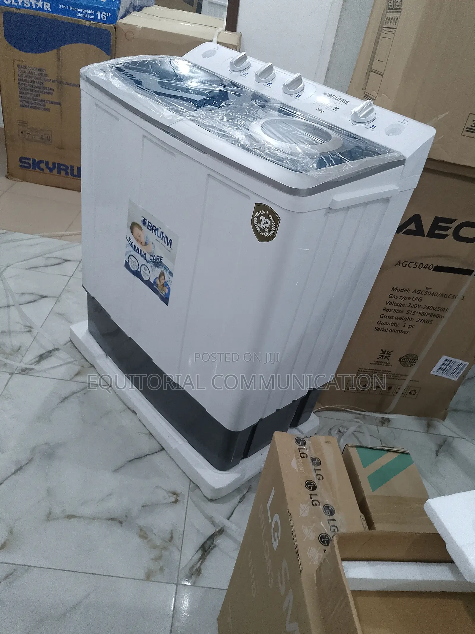 Top Selling 11kg Bruhm Washing Machine 