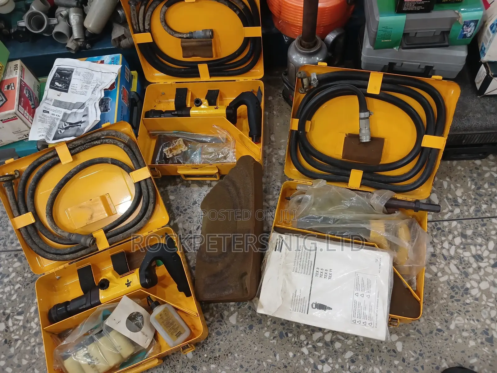 Atlas Copco TEX 3 Pneumatic Standard Hammer Kit