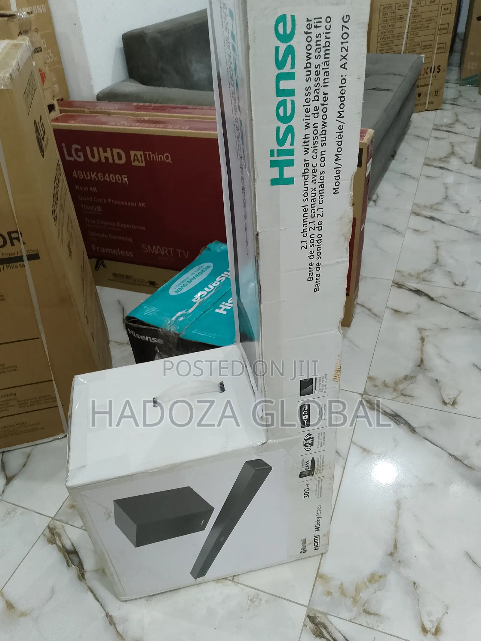 Fast Selling Hisense Soundbar 300watt-Ax2107g
