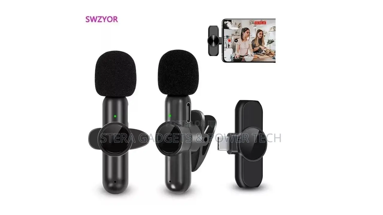 Wireless Microphone Type C and iPhone and Android
