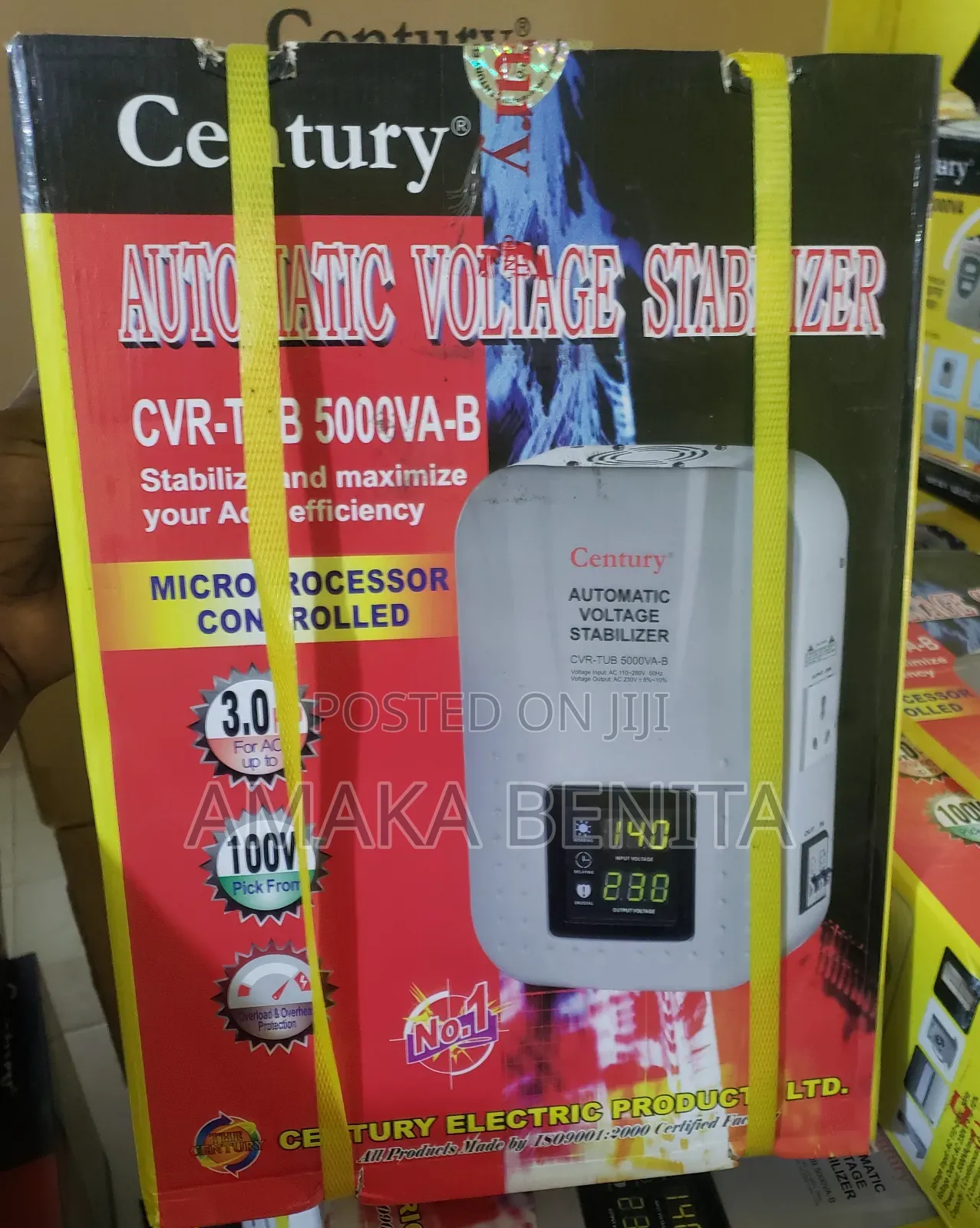 Century Wall Mount Stabilizer 5000kva