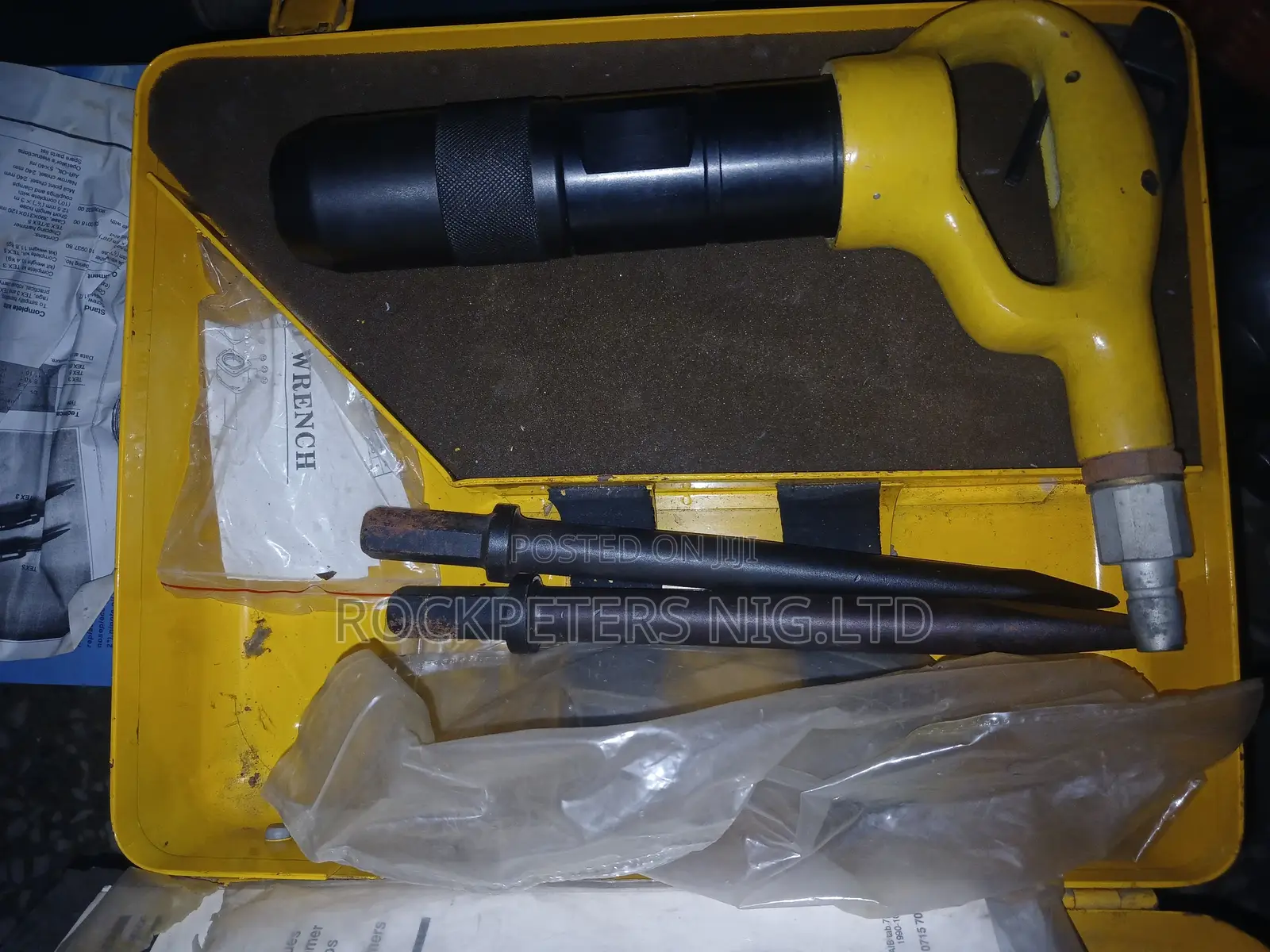Atlas Copco TEX 3 Pneumatic Standard Hammer Kit