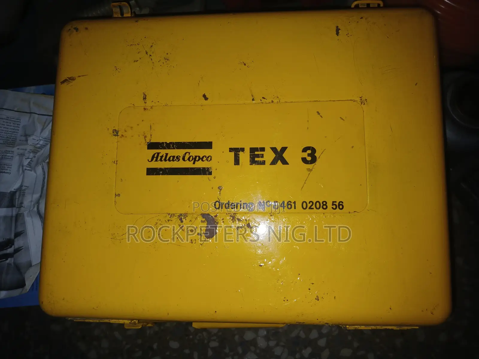 Atlas Copco TEX 3 Pneumatic Standard Hammer Kit