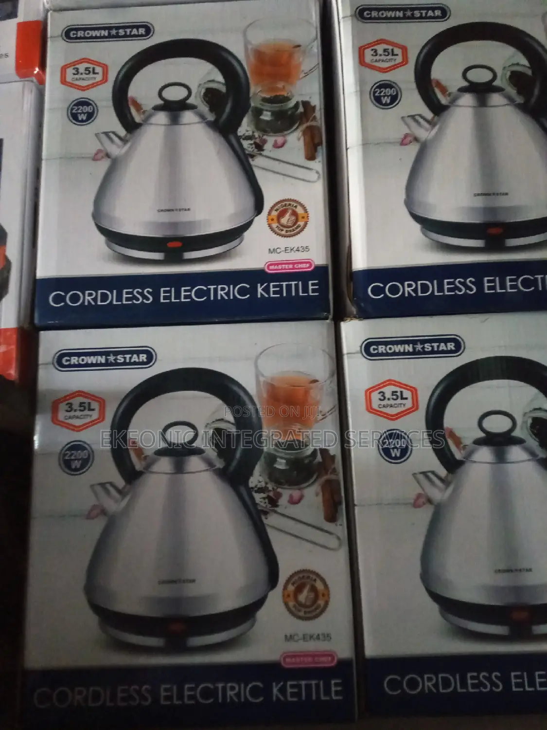 Crown Star Cordless Electric Kettle