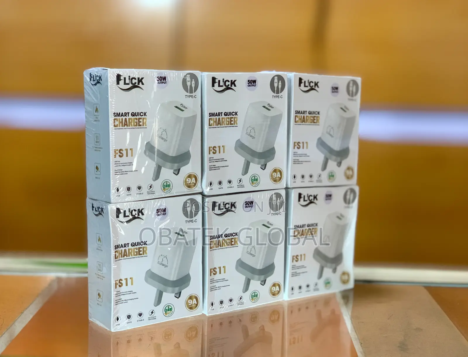 Flick 50 Watts Type-C Fast Charger