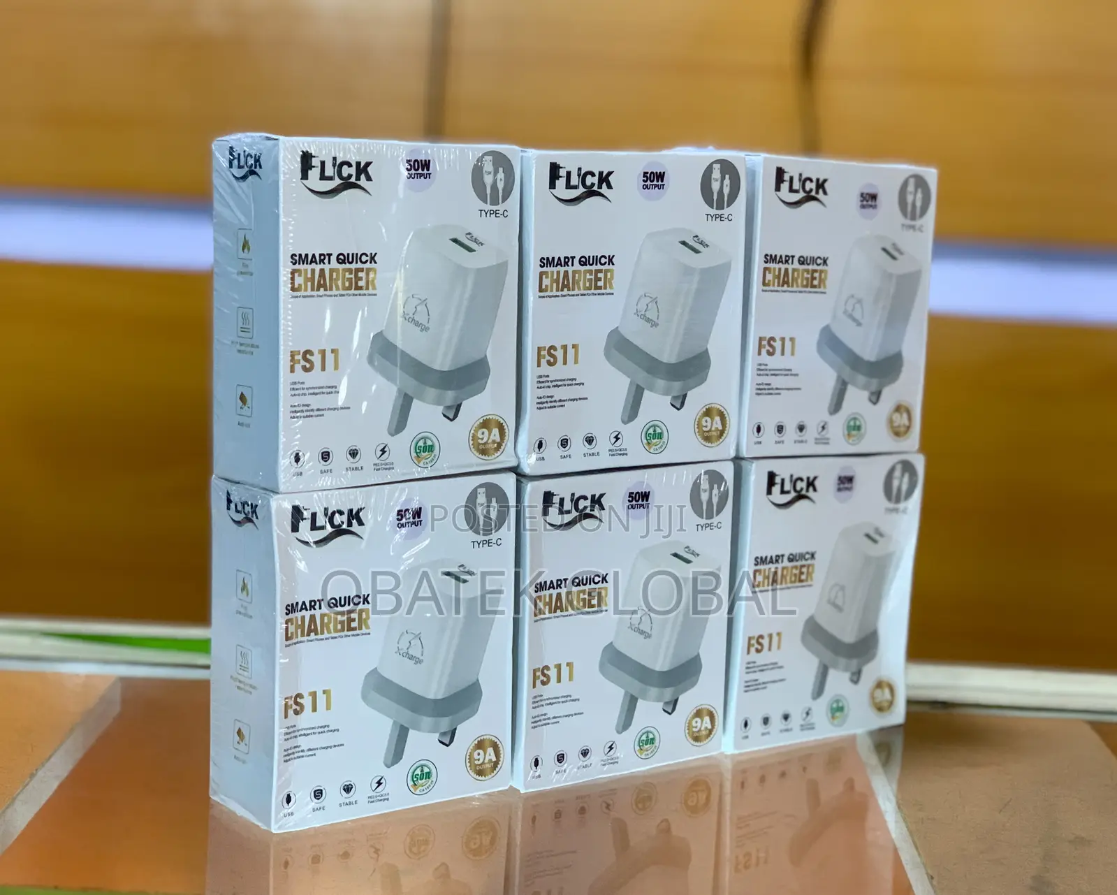 Flick 50 Watts Type-C Fast Charger