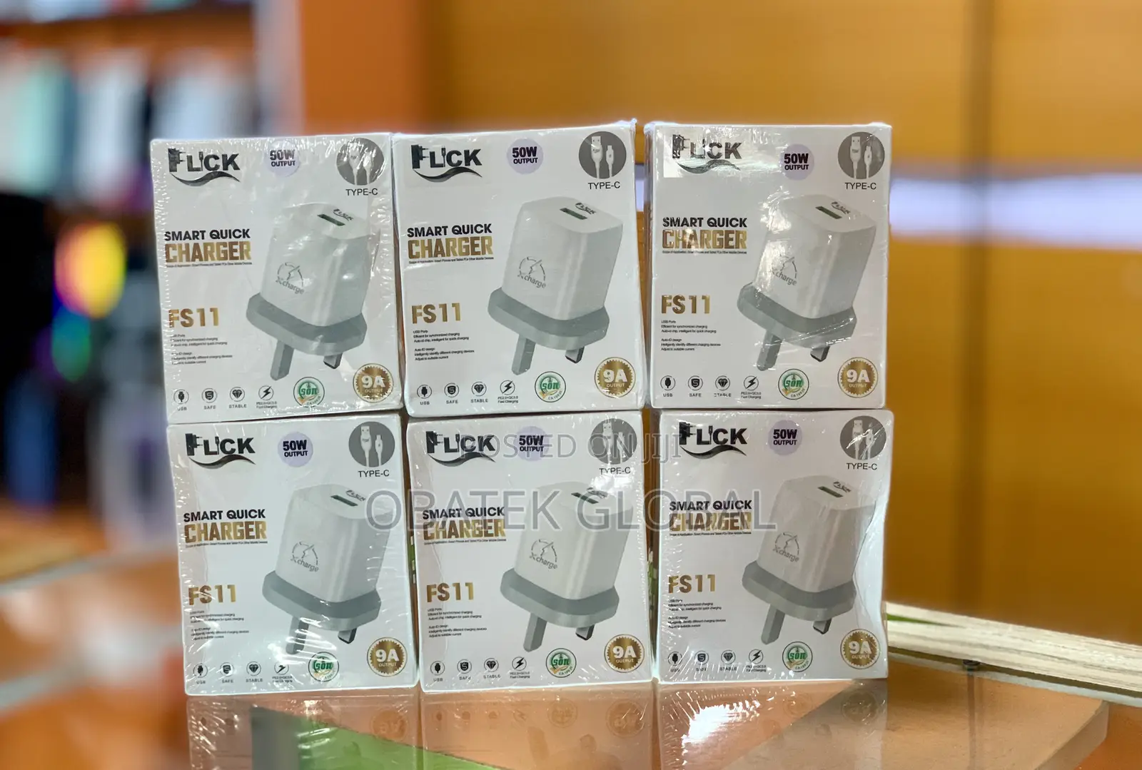 Flick 50 Watts Type-C Fast Charger