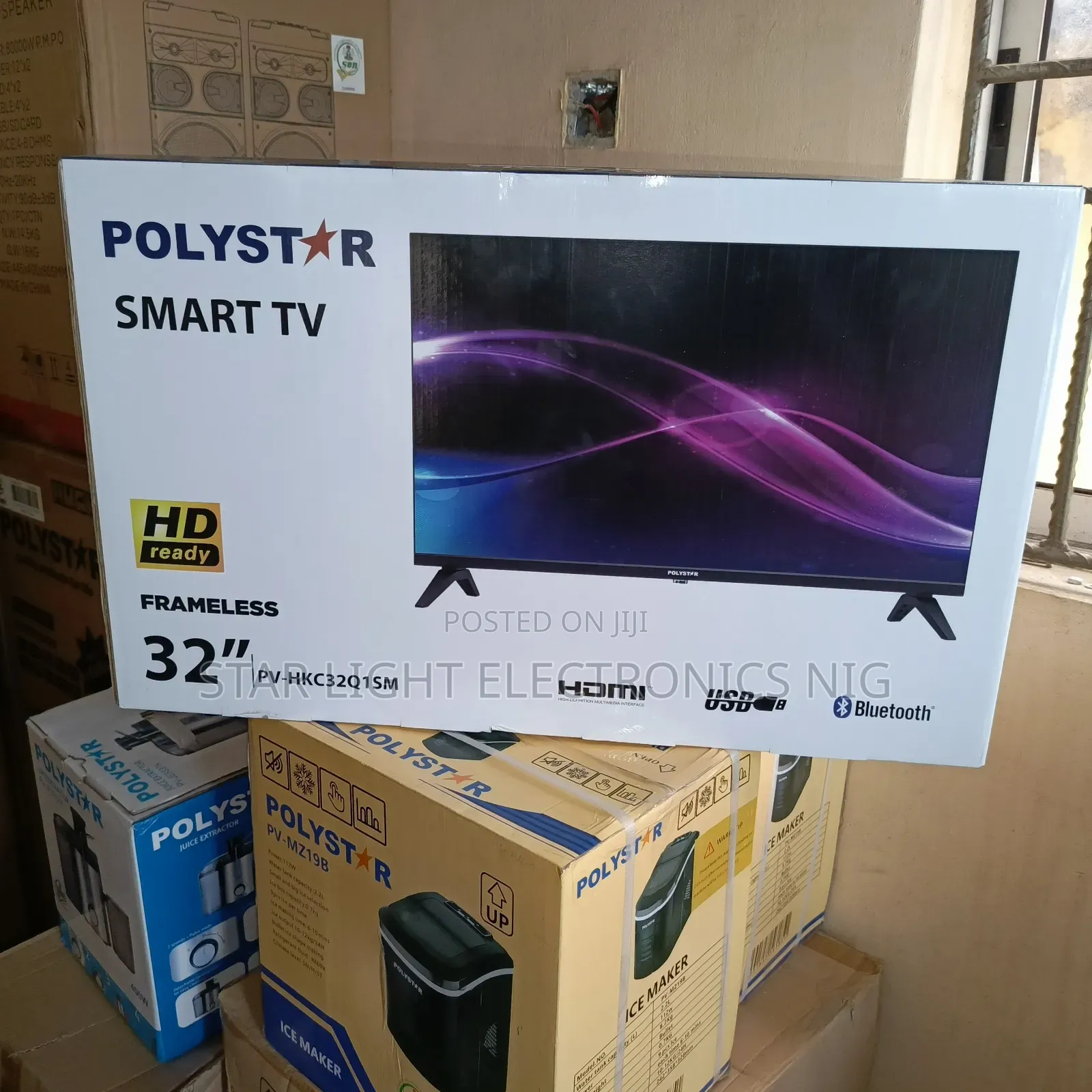 32 Inches Smart Tv & Bluetooth