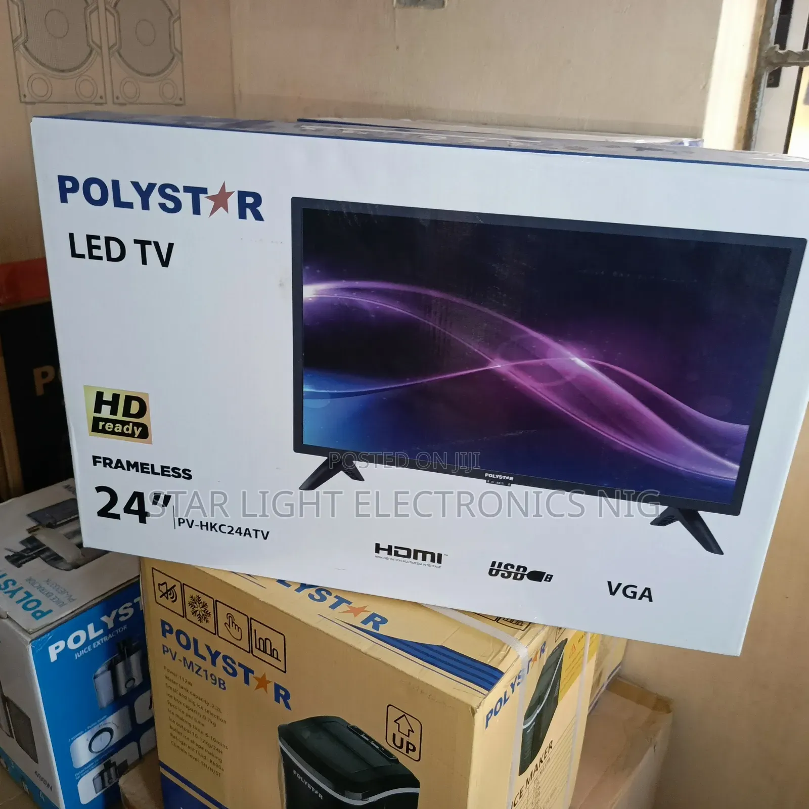 24 Inches Frameless Tv