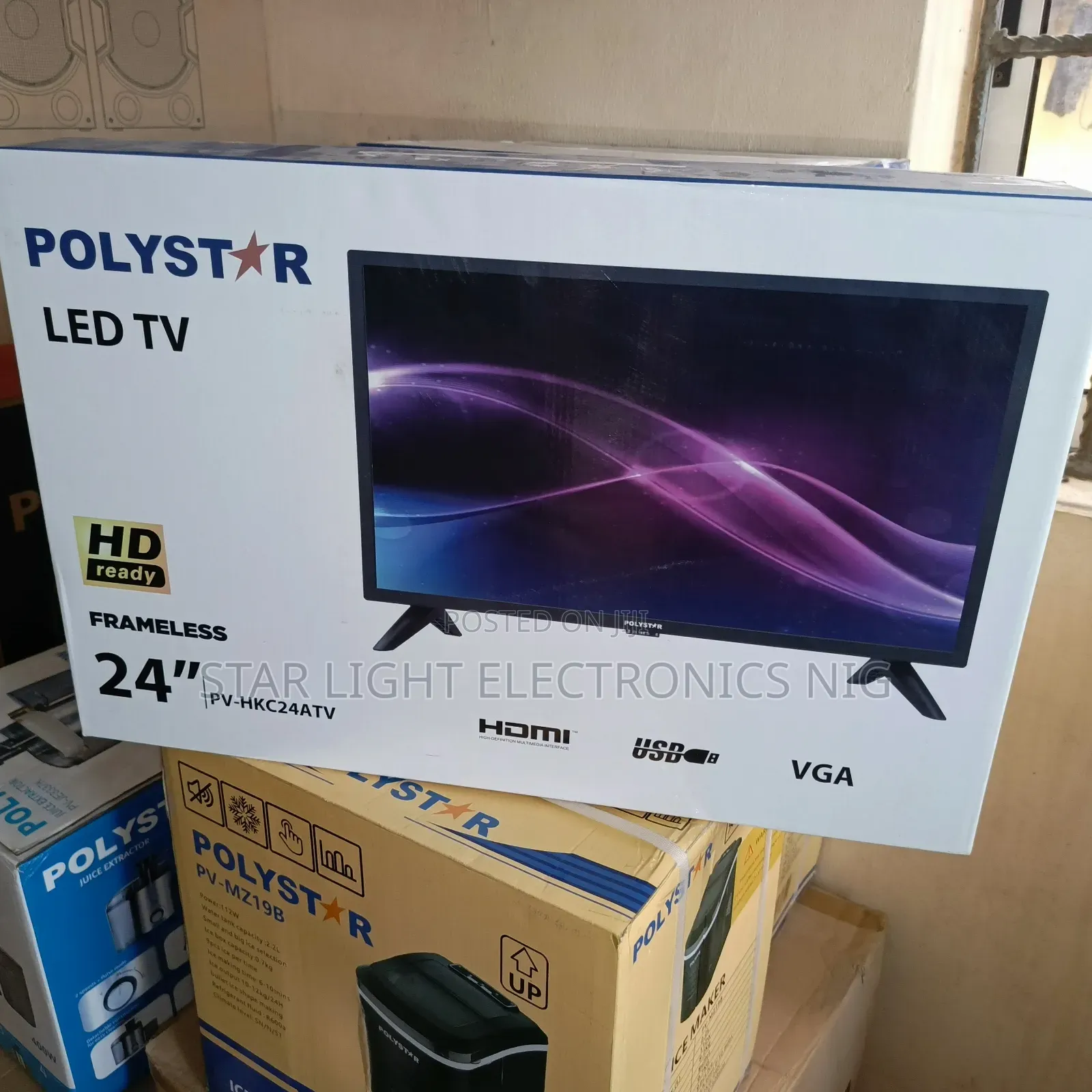 24 Inches Frameless Tv