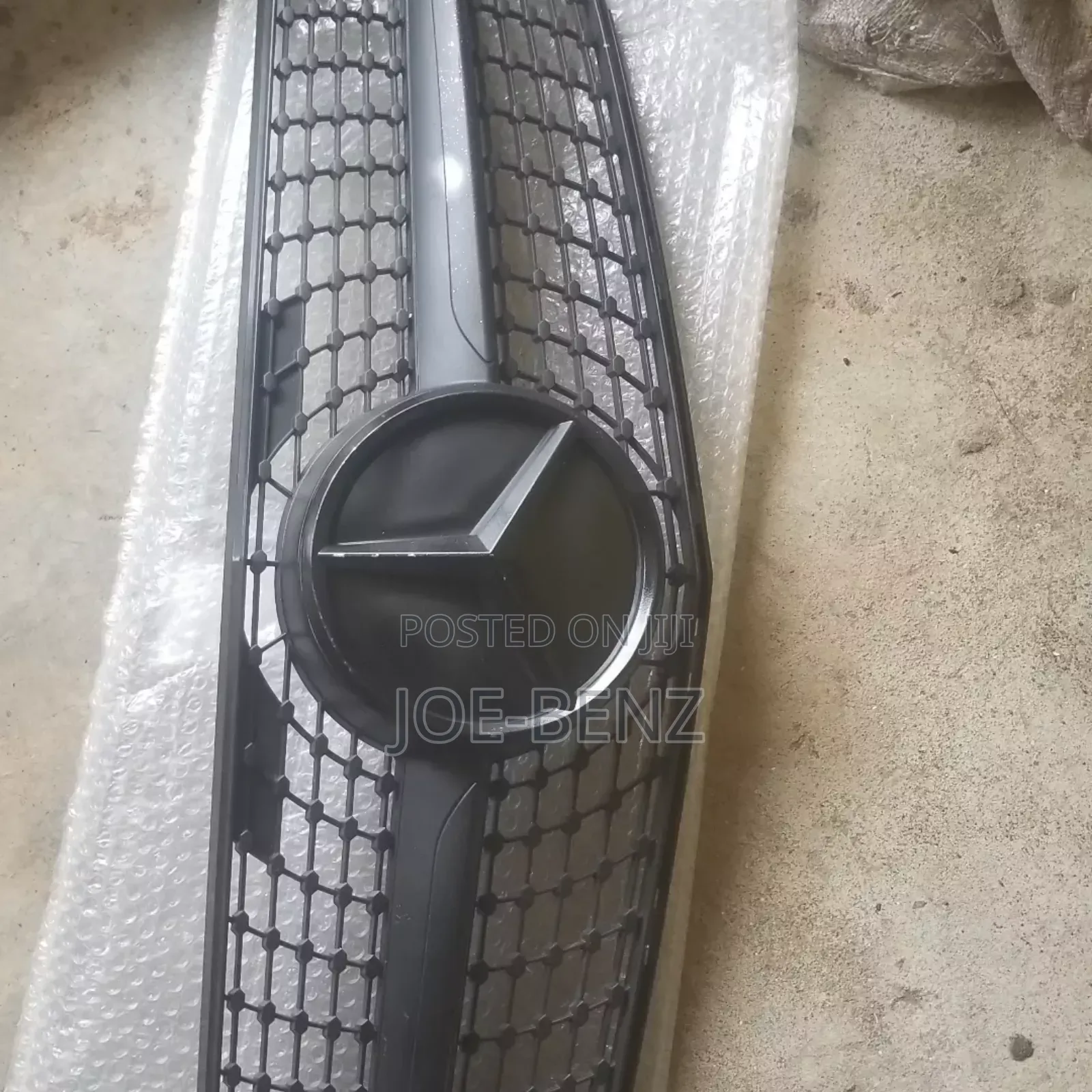 C300 2017 Front Bumper Black Diamond Grill