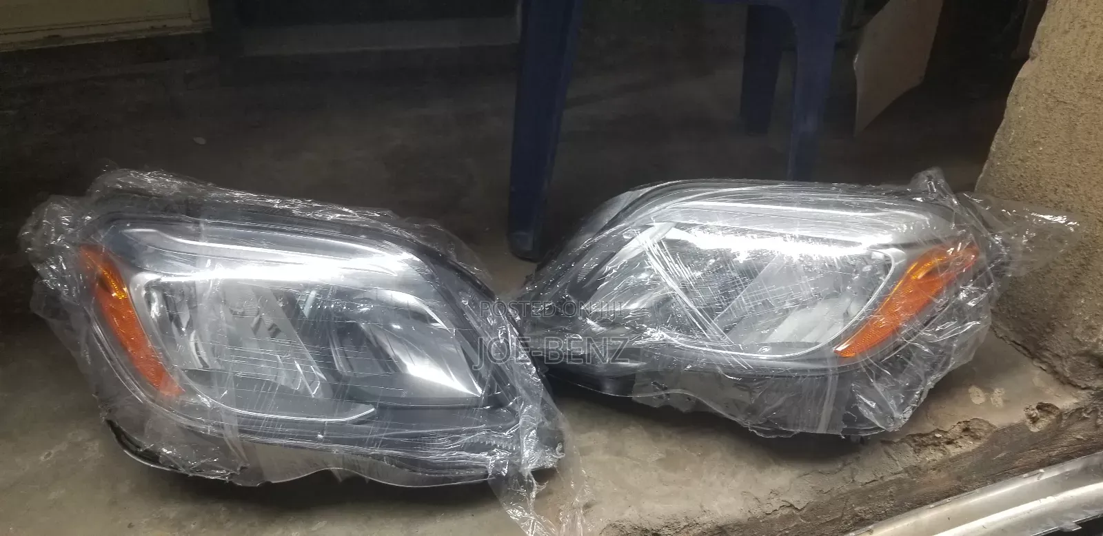 GLK350 2013 Set of Non LED Headlights