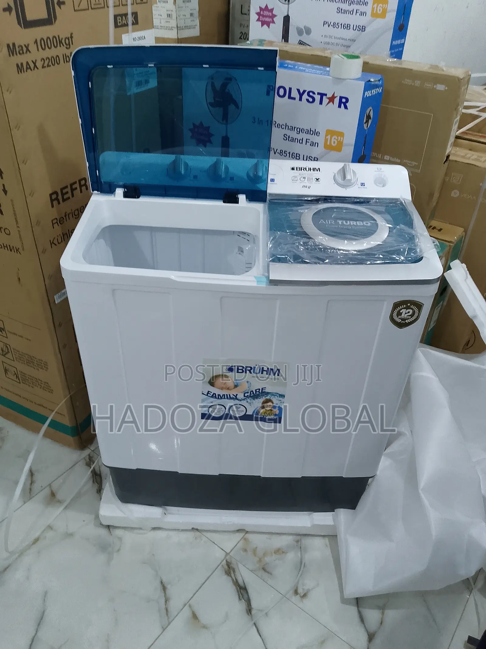 Best-Selling Bruhm Twin Tub Washing Machine 11kg